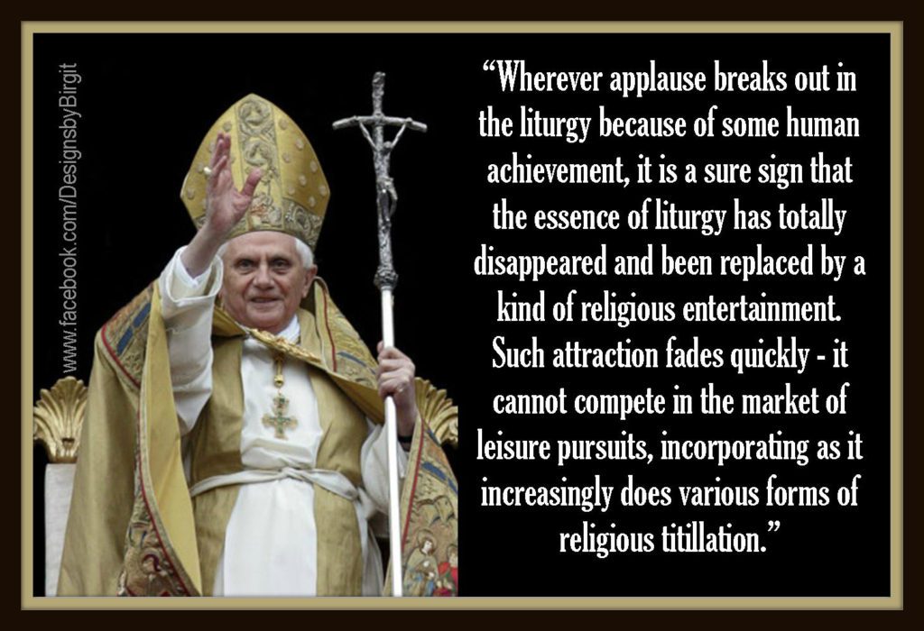 Our senses matter at Mass as well