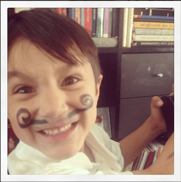 If you have a face, and sister has a marker, you *will* be drawn on.