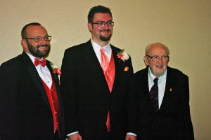 Grandpa served in the Army during WWII.  Pictured here with his son and grandson (Don, Don II, and Don III).