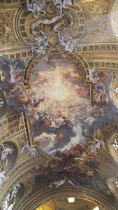 Ceiling in St. Andrew the Apostle, Rome, Eternal City