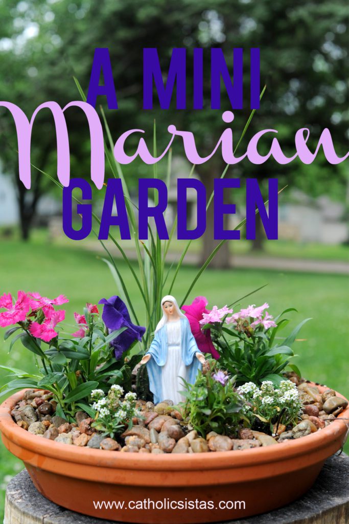 A Miniature Marian Garden