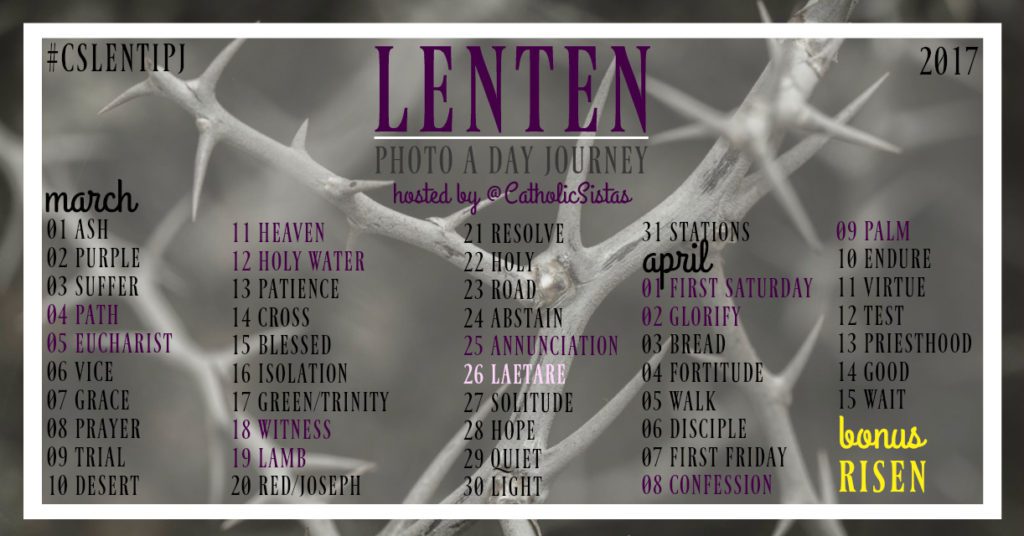 2017 Lent Photo Journey