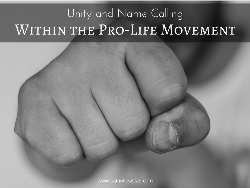 Unity and Name Calling