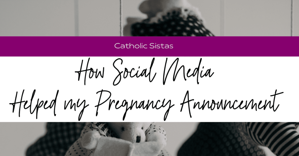 How Social Media Helped my Pregnancy Announcement